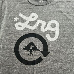 LRG Heather Gray Logo Tee